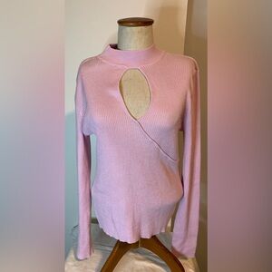 PLANET GOLD. Pink Women's Sweater. Size Xl